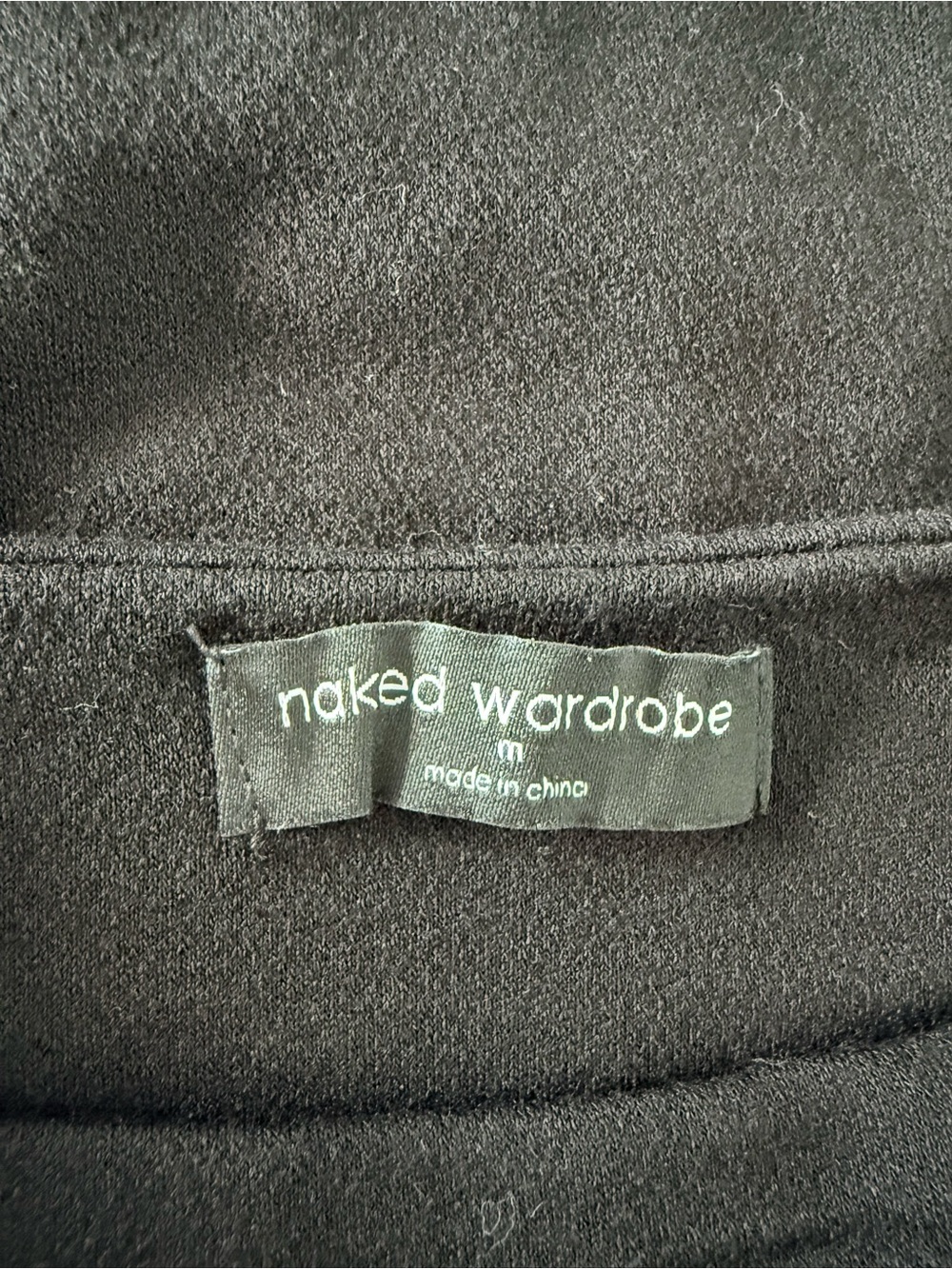 naked wardrobe Black High-cut Sleeveless Bodysuit - Picture 9 of 9